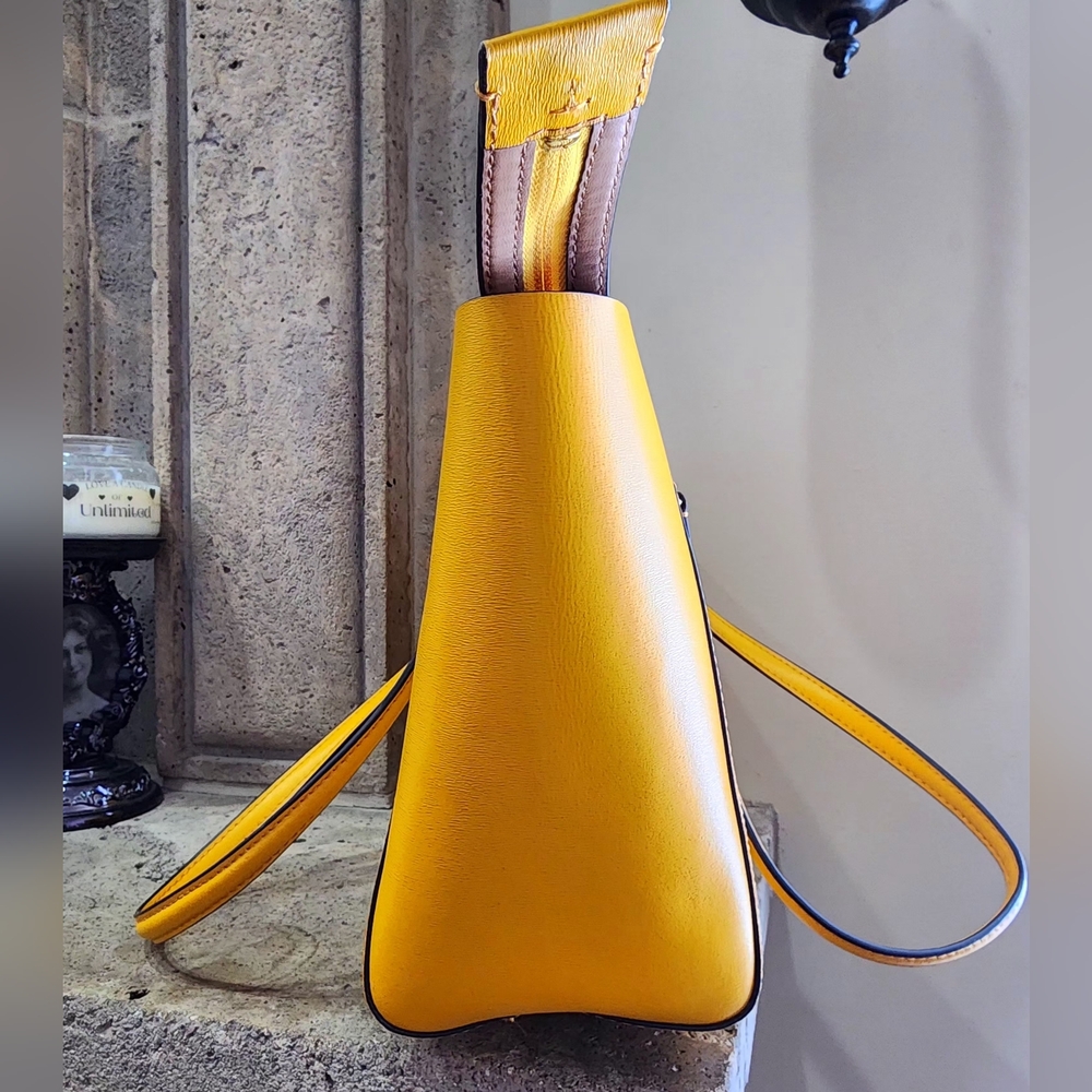 Tory Burch Parker Tote (Small)9.5"H x 11.8"W x 5.3"D - Picture 7 of 17